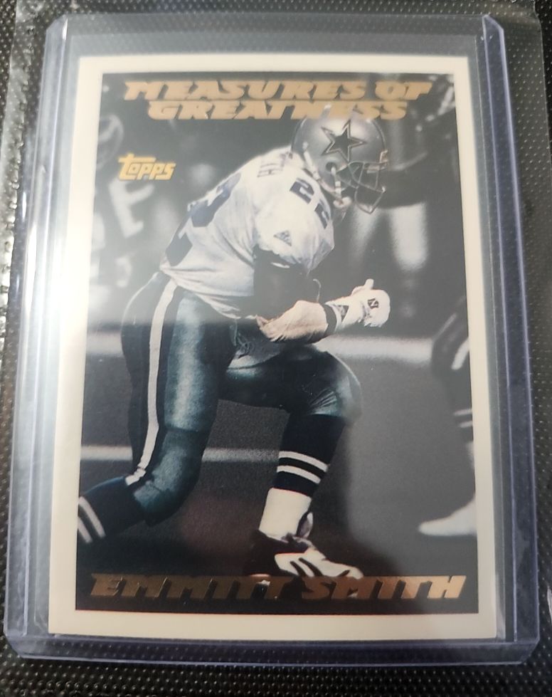 1994 Topps #611 Emmitt Smith — front