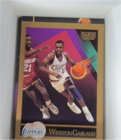 1990 SkyBox Winston Garland — front
