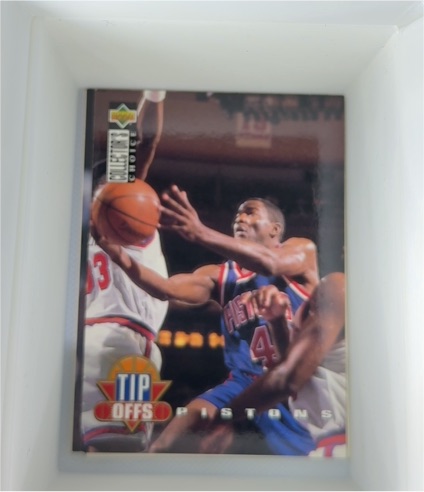 1994-95 Upper Deck Collector's Choice #173 Joe Dumars — front