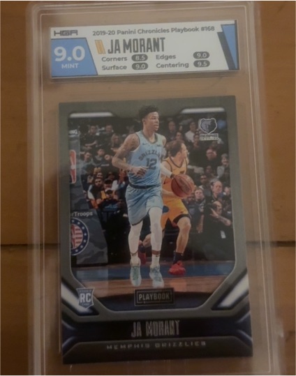 2019-20 Panini Chronicles Playbook #168 Ja Morant — front