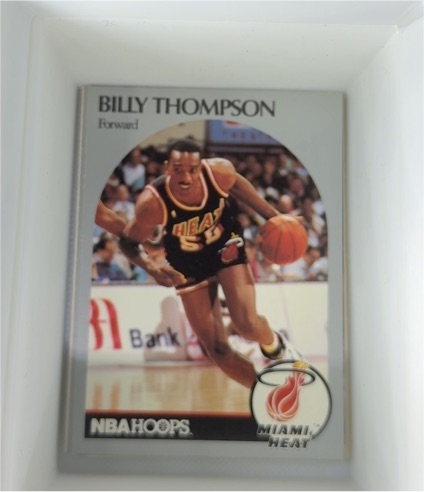 1990-91 NBA Hoops #172 Billy Thompson — front