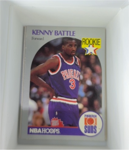 1990 NBA Hoops #233 Kenny Battle — front