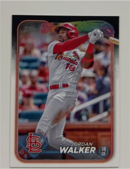 2024 Topps #642 Jordan Walker — front