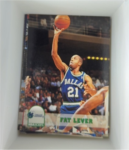 1993-94 NBA Hoops #322 Fat Lever — front