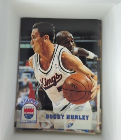 1993-94 NBA Hoops #401 Bobby Hurley — front
