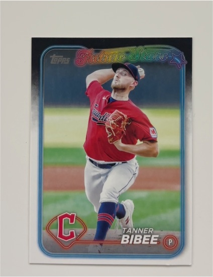 2024 Topps Series 2 #437 Tanner Bibee — front