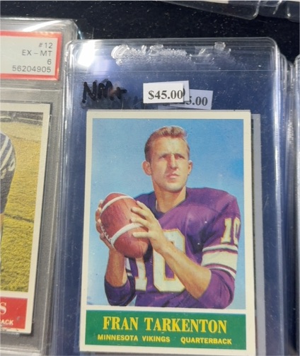1964 Philadelphia #109 Fran Tarkenton — front