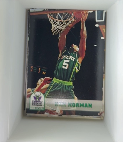 1993-94 NBA Hoops #364 Ken Norman — front