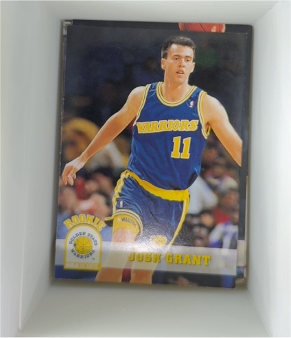 1993-94 Hoops #337 Josh Grant — front