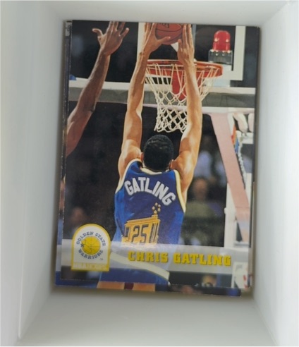 1993-94 Hoops #336 Chris Gatling Golden State Warriors — front