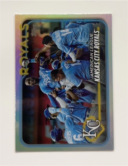 2024 Topps #514 Kansas City Royals — front
