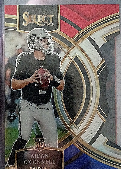 2023 Panini Select Premier Level #163 Aidan O'Connell — front