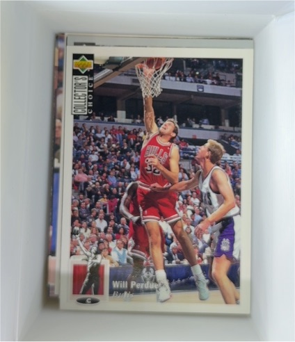 1994-95 Upper Deck Collector's Choice #240 Will Perdue — front