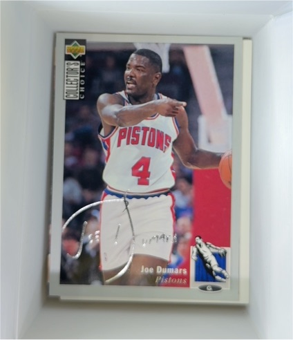 1994 Upper Deck Collector's Choice #104 Joe Dumars — front