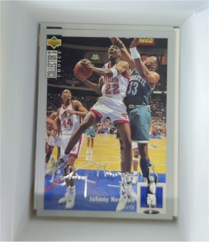 1994 Upper Deck Collector's Choice #156 Johnny Newman — front