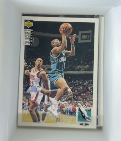 1994-95 Upper Deck Collector's Choice #101 Muggsy Bogues — front
