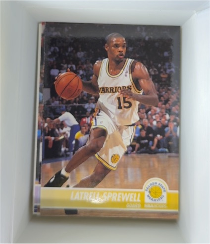 1994-95 Hoops #70 Latrell Sprewell — front