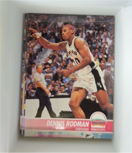 1994-95 NBA Hoops #197 Dennis Rodman — front