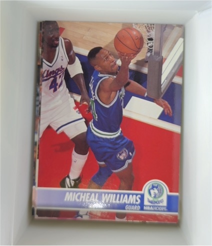 1993-94 NBA Hoops #134 Micheal Williams — front