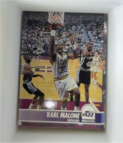 1994-95 NBA Hoops #211 Karl Malone — front
