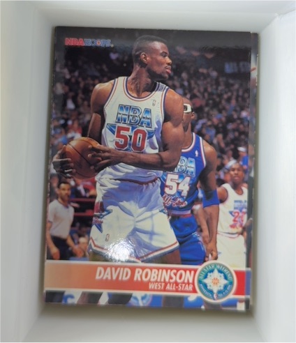 1994-95 NBA Hoops #248 David Robinson — front