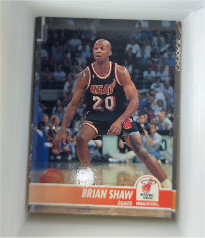 1994-95 NBA Hoops #20 Brian Shaw — front