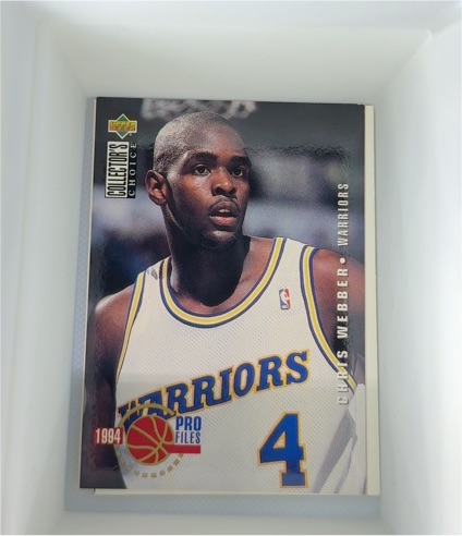 1994-95 Upper Deck Collector's Choice #200 Chris Webber — front