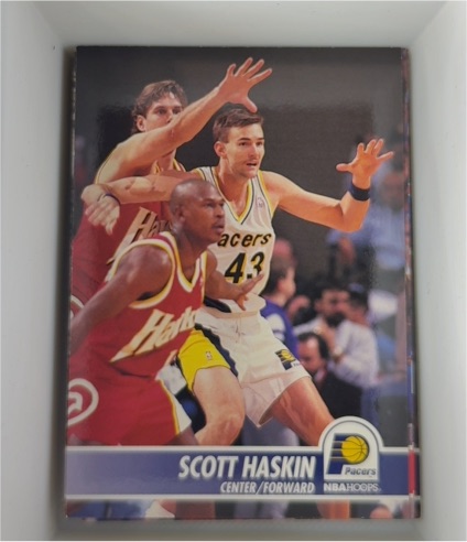 1994-95 NBA Hoops #84 Scott Haskin — front
