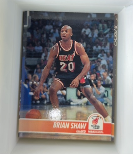 1994-95 NBA Hoops #114 Brian Shaw — front
