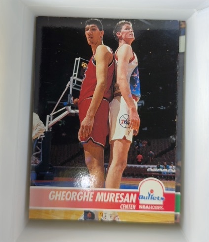 1994 NBA Hoops #223 Gheorghe Muresan — front