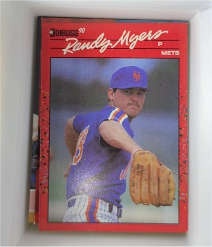 1990 Donruss #336 Randy Myers — front