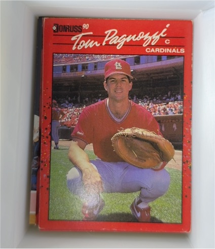 1990 Donruss #591 Tom Pagnozzi — front