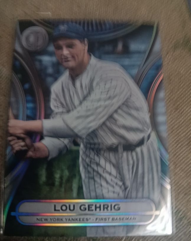 2025 Topps Tribute #54 Lou Gehrig — front