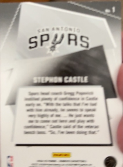 2020-21 Panini Crown Royale #1 Stephon Castle — front