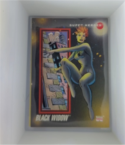 1992 Impel Marvel Universe Series 3 #12 Black Widow — front