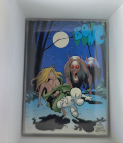 1993 Wizard Magazine Creator's Portfolio Jeff Smith's Bone Promo Card #4 — front