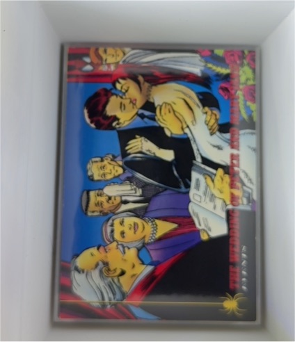 1994 Fleer Marvel Spider-Man #142 The Wedding of Peter and Mary Jane — front