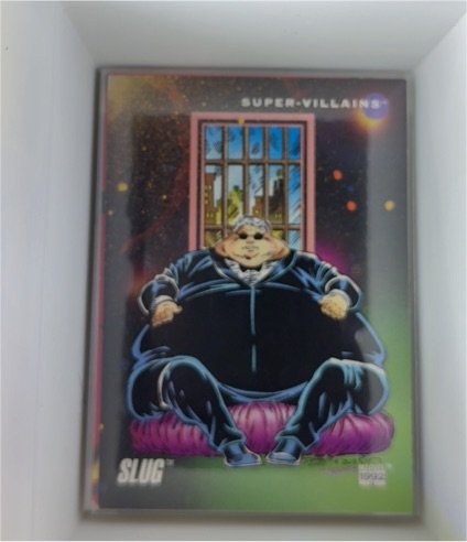 1992 Impel Marvel Universe #136 Slug — front