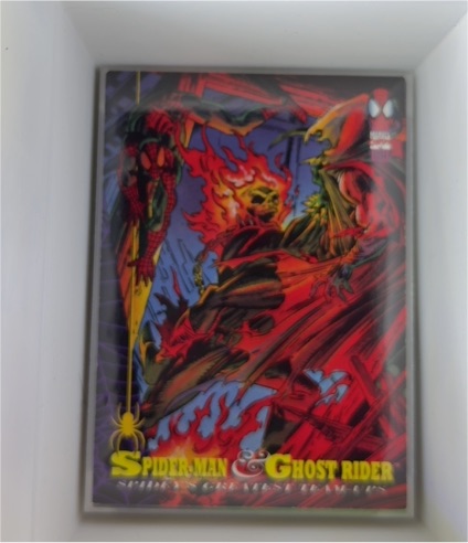 1994 Fleer Spider-Man & Ghost Rider #87 — front