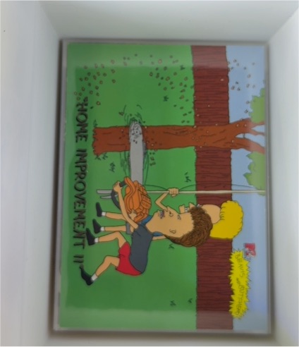 1994 Fleer Ultra Beavis and Butt-Head #3769 Home Improvement II — front