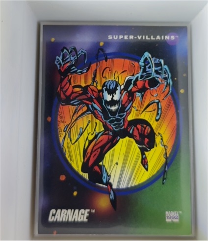 1992 Impel Marvel Universe #120 Carnage — front