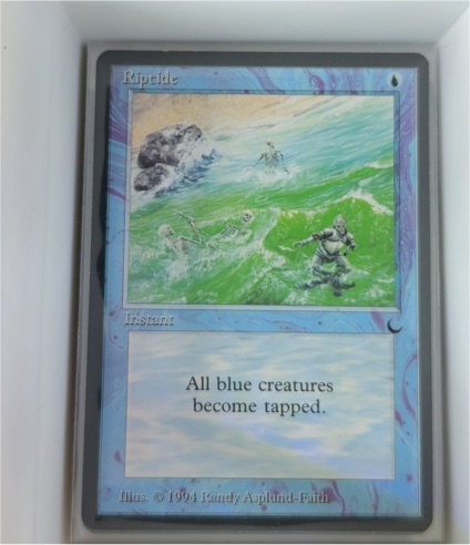 1994 Magic: The Gathering The Dark #34 Riptide — front