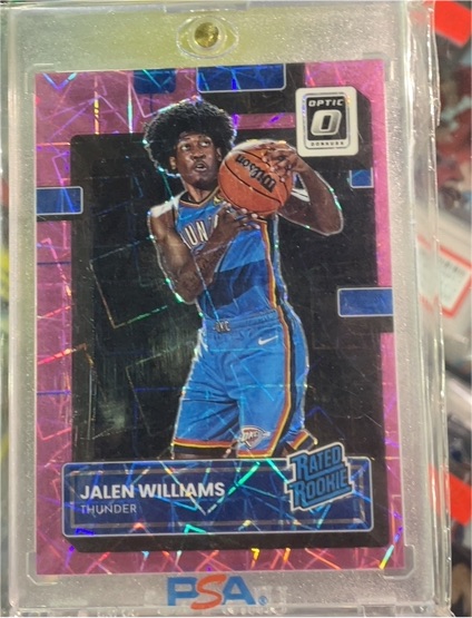 2022-23 Donruss Optic #235 Jalen Williams — front