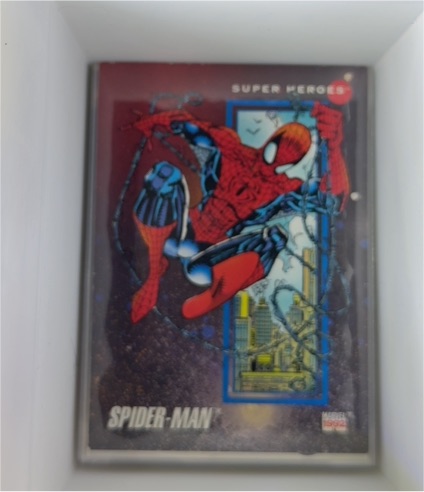 1992 Impel Marvel Universe Series 3 #1 Spider-Man — front