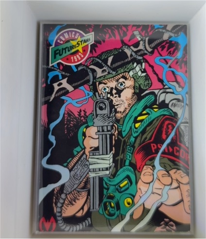1993 Majestic Comics Future Stars #62 War Trip — front