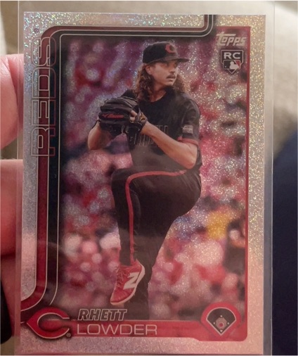 2025 Topps Series 1 #205 Rhett Lowder — front