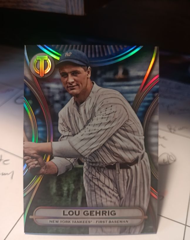 2025 Topps Tribute #54 Lou Gehrig — front