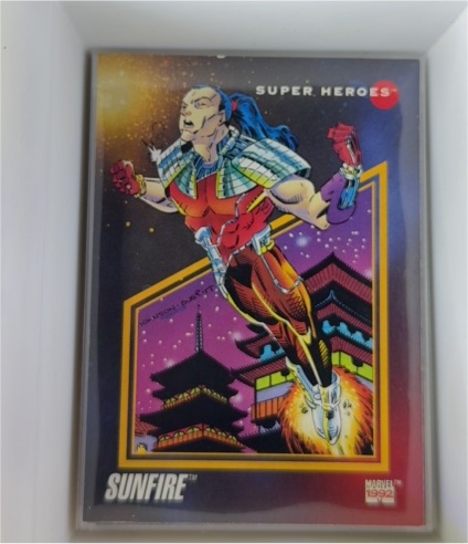 1992 Impel Marvel Universe Series 3 #14 Sunfire — front