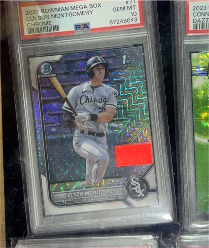 2022 Bowman Chrome Mega Box #BCP-71 Colson Montgomery — front