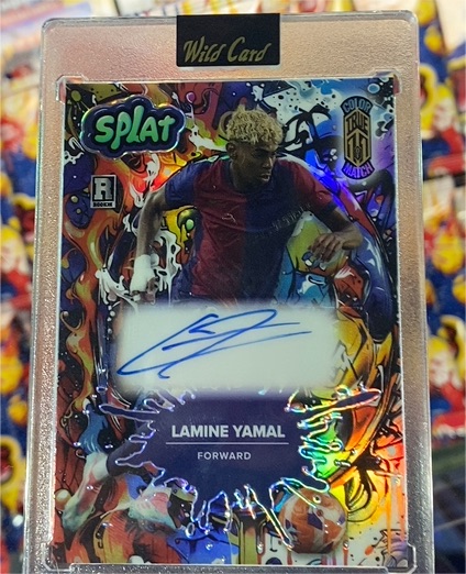 2024 Wild Card Splat Lamine Yamal — front